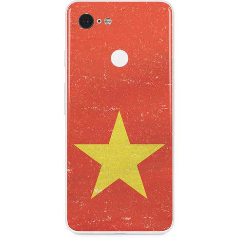 Vietnam Flag Distressed Google Pixel 3 Skin